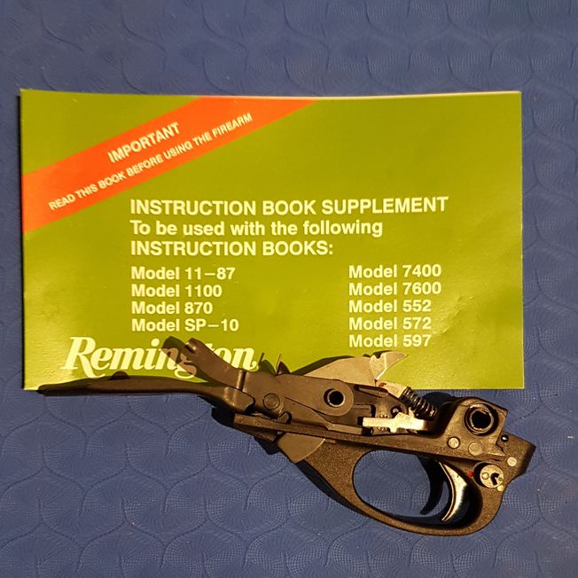 haulikko Remington 870 Super Magnum Trigger Palte Assembly 12GA #H1